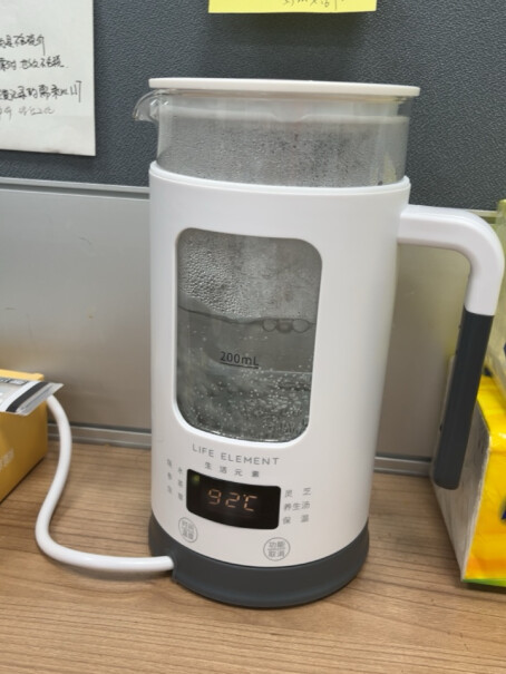 生活元素养生壶迷你煮茶器自来水烧开要多久呢？有人试过吗？