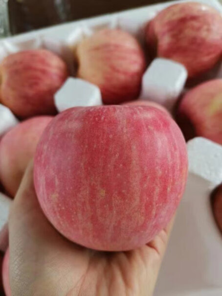 正宗山东烟台苹果栖霞红富士脆甜当季新鲜水果时令生鲜整箱要注意哪些质量细节！质量怎么样值不值得买？