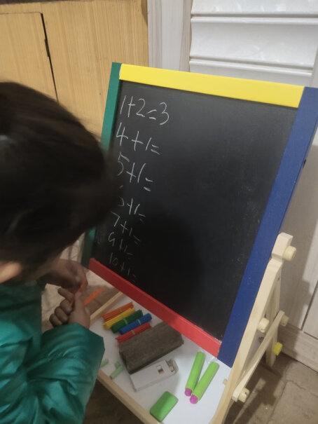 绘画工具实木小学生儿童双面画板画架套装小黑板支架式宝宝画画写字板使用良心测评分享,应该注意哪些方面细节！