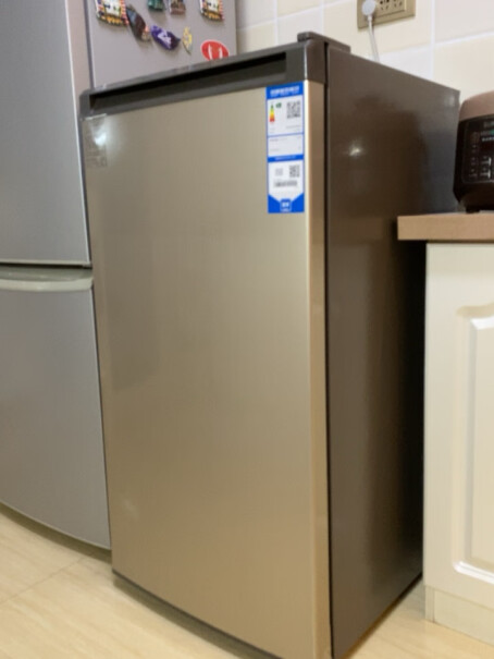 海尔148升分区大抽屉防串味家用立式冷柜只选对的不选贵的,全方位评测分享！