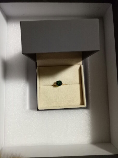 其他天然宝石欧采妮珠宝18K金镶嵌钻石透辉石戒指评测比较哪款好,深度剖析测评质量好不好！