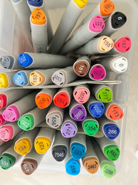晨光双头速干马克笔 油性学生水彩笔 APMV1415最常用的颜色用完了，怎么补？