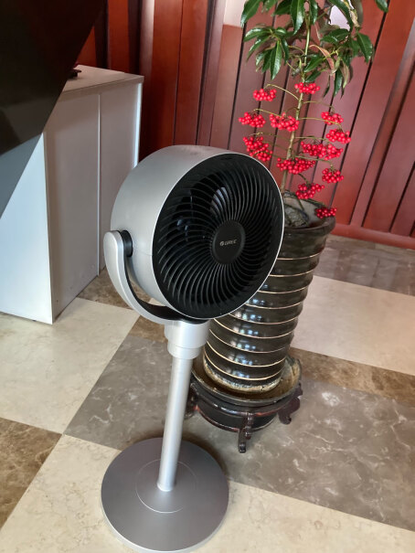 格力空气循环扇直流变频电风扇家用摇头电扇涡轮请问一下声音大不大？是真正的循环扇吗？