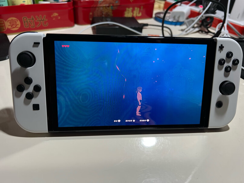 任天堂SwitchNS掌上游戏机续航加强版首页两组主机和配件保修时间写反了可还行&hellip;&hellip;