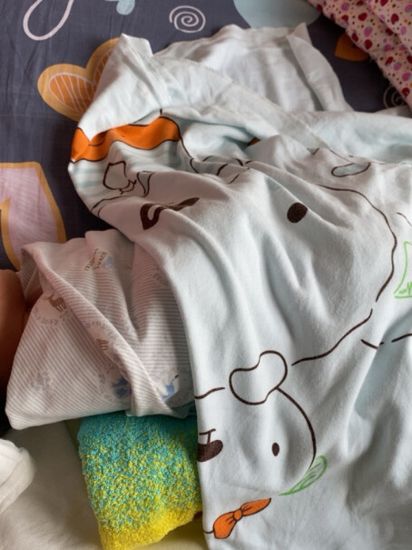 婴童睡袋-抱被童泰新生儿床品四季抱巾纯棉婴儿包裹巾2条装灰色好用吗？怎么样？