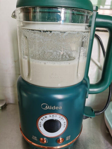 豆浆机美的（Midea豆浆机0.6L迷你破壁免滤高温清洗家用豆浆机使用两个月反馈！哪个值得买！