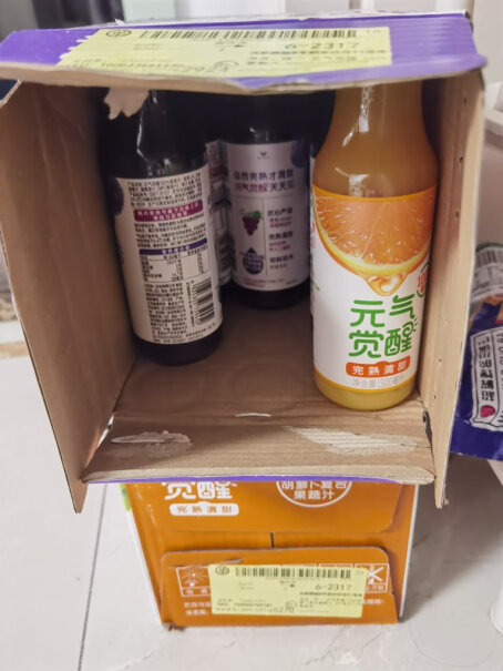 统一元气觉醒橙汁300毫升*12瓶整箱装评测值得买吗？图文解说评测？