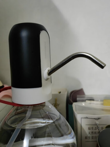 荣事达桶装水抽水器电动出水「白色标准款」有没有一股味儿？