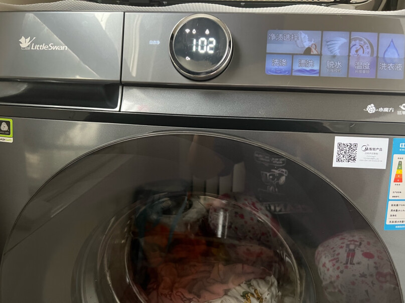 小天鹅TG100RVIC小乌梅单洗超微净泡款，有没有加热洗衣功能？