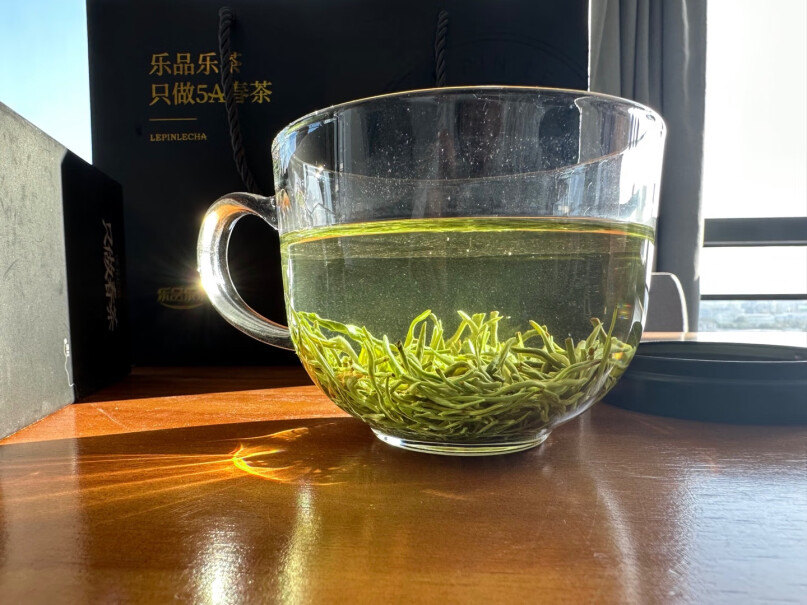 乐品乐茶 特级毛尖绿茶 2023新茶明前春茶评测值得入手吗？使用体验！