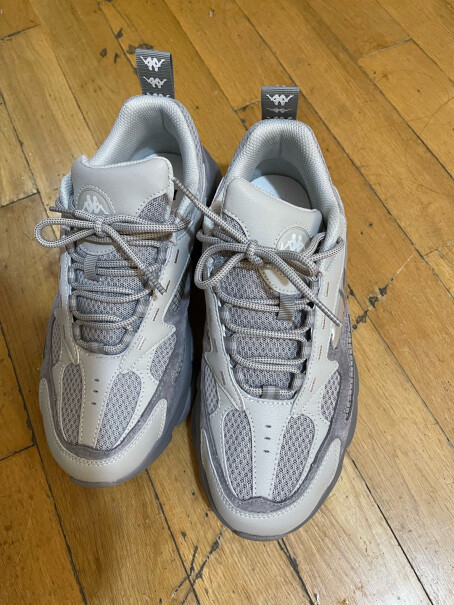 KAPPA卡帕男鞋网面透气跑步休闲鞋灰色 40要注意哪些质量细节？评测报告来了！