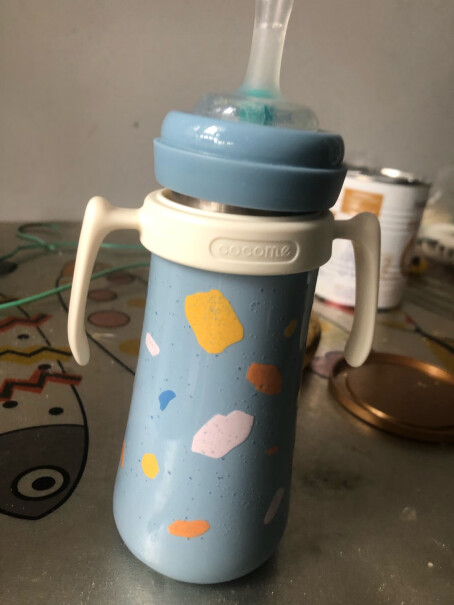 可可萌保温吸管奶瓶陶瓷内胆不锈钢婴幼儿吸管杯评测结果好吗？最新口碑评测反馈！