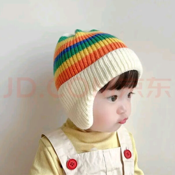 彩虹房子儿童帽子秋冬韩版针织帽使用舒适度如何？全方位深度评测解析！