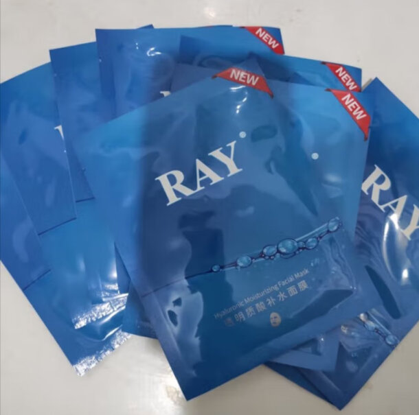 RAY RAY补水面膜 蓝色10片/盒评价怎么样？最新口碑评测反馈？