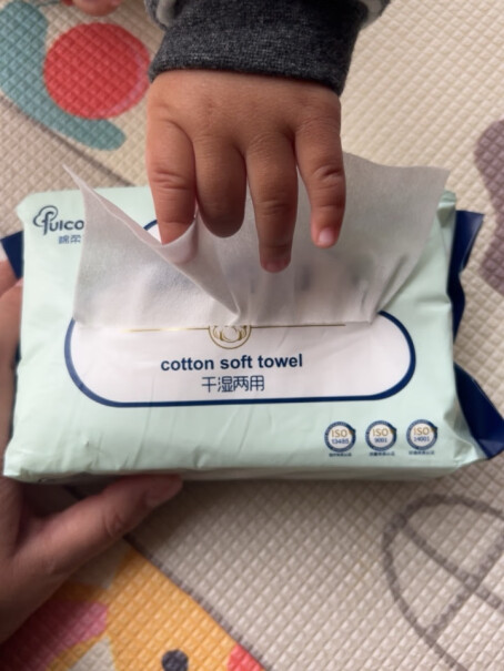棉柔世家婴儿洗脸巾干湿两用12包装用户口碑怎么样？使用感受！