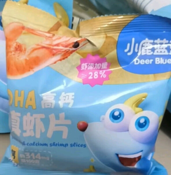 小鹿蓝蓝 DHA高钙虾片10袋简单易上手吗？网友评测点评分享？