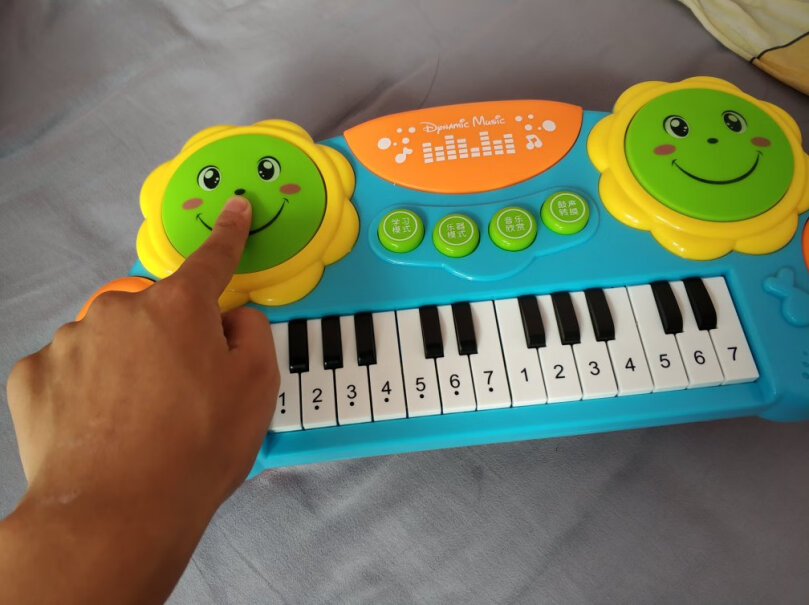 早教启智猫贝乐儿童玩具电子琴婴儿音乐玩具拍拍鼓2合1电子琴冰箱评测质量怎么样！评测性价比高吗？