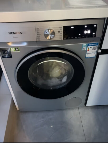西门子XQG100-WG52A108AW这款洗衣机 甩干的时候声音大吗？