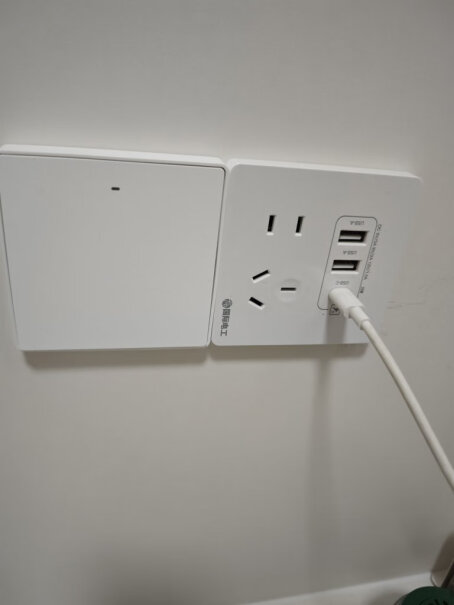 国际电工双USB插座面板20W快充墙壁评测值得买吗？买家评测分享？