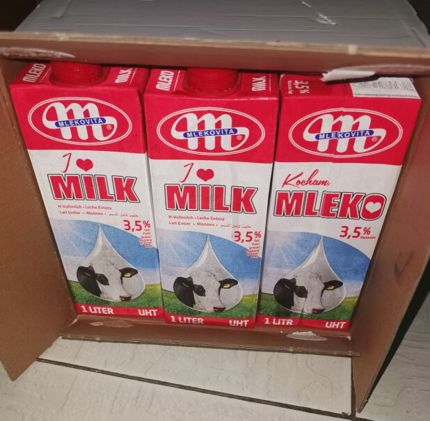 妙可波兰原装进口LOVE全脂牛奶1L*12盒使用怎么样？最真实的使用感受分享！