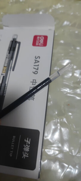 得力软胶护套中性笔SA179用户评价如何？测评结果报告！