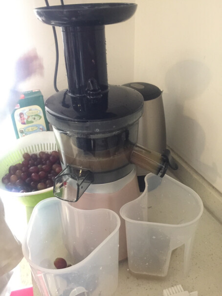 九阳手动榨汁机分离家用原汁机渣汁分离果汁机便携可以榨石榴？