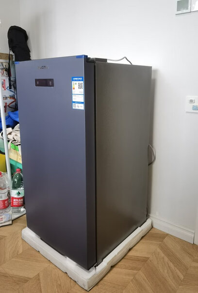 澳柯玛一级能效侧开门立式冰柜电脑智能控温全冷冻家用商用母乳柜小