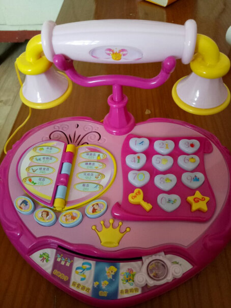 儿童玩具电话宝丽公主电话评测报告来了！来看看图文评测！