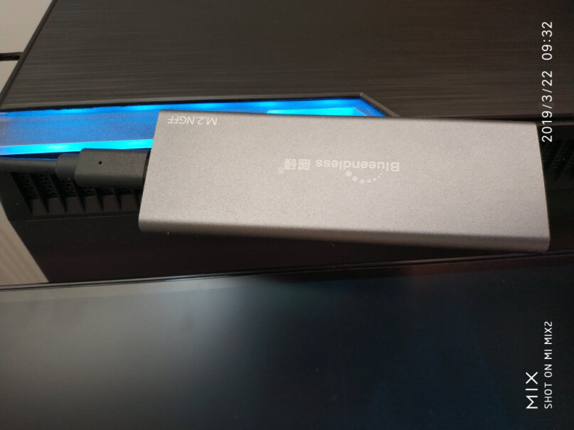 硬盘盒蓝硕 M.2移动硬盘盒 SATA 3.1Type-C接口评测不看后悔,评测不看后悔？