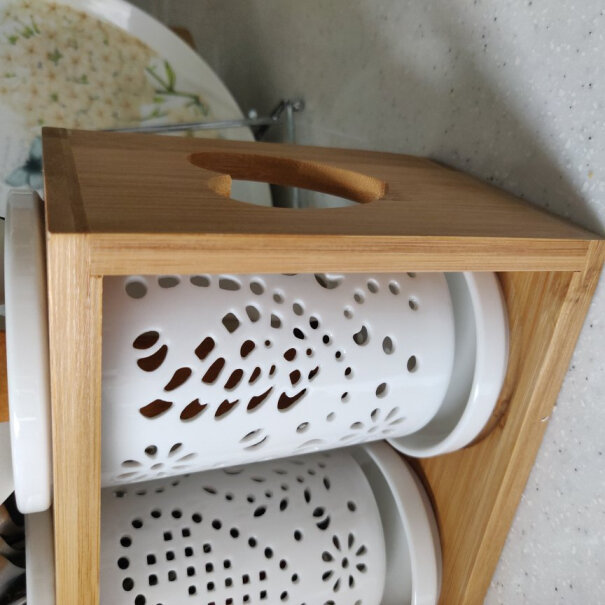 厨房储物器皿Edo陶瓷筷子筒质量好吗,质量不好吗？