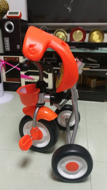 三轮车爱德格儿童三轮车可折叠脚踏车1-4岁小孩单车使用体验,评测质量好吗？