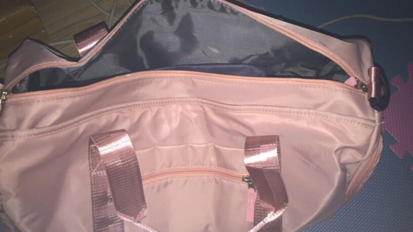 旅行包派普达旅行包健身包女干湿分离行李包男旅游包粉色使用良心测评分享,评测真的很坑吗？