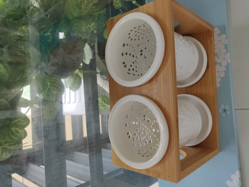 厨房储物器皿Edo陶瓷筷子筒质量好吗,质量不好吗？