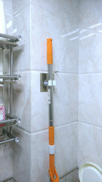 浴室用品双庆吸盘拖把架浴室免打孔扫把架卫生间置物架壁挂拖把夹对比哪款性价比更高,应该注意哪些方面细节！