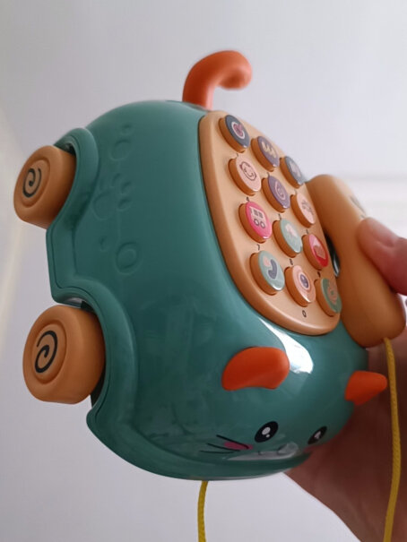 勾勾手勾勾GOUGOUSHOU拉线儿童玩具早教电话机仿真认知好用吗？入手使用1个月感受揭露！