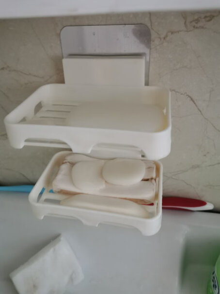 浴室用品梦庭肥皂盒香皂盒肥皂架皂碟壁挂式双层沥水浴室置物架评测结果好吗,哪款性价比更好？