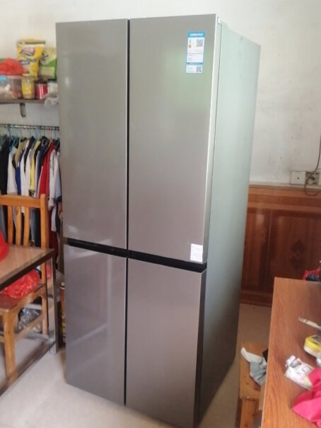 TCL515升双变频风冷无霜对开门双开门电冰箱这个冰箱的尺寸？