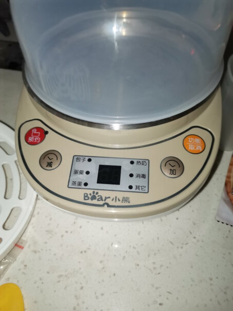 小熊煮蛋器蒸蛋器蒸鸡蛋热馒头挺好的，就像问一下能不能蒸速冻饺子？