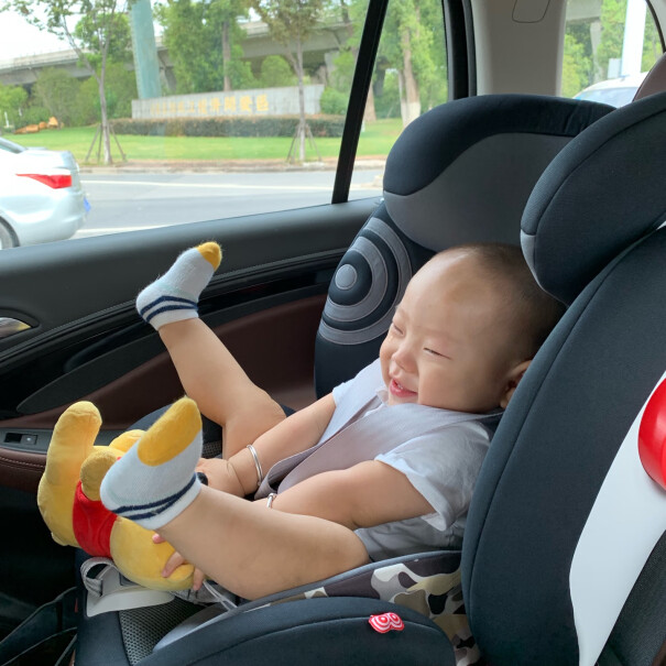 SAVILE猫头鹰宝宝汽车儿童安全座椅9个月-12岁宝宝睡着后，头会耷拉下来么？会不会不好睡？