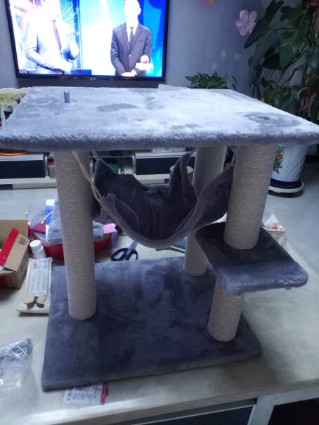 猫爬架猫玩具猫抓板猫爬架大型豪华多层猫窝猫爬树自营时效灰色高档爬架哪个性价比高、质量更好,评价质量实话实说？