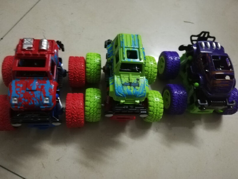 集思儿童玩具车惯性越野四驱车男孩2-6岁汽车模型仿真车模这个车子动力如何得来？