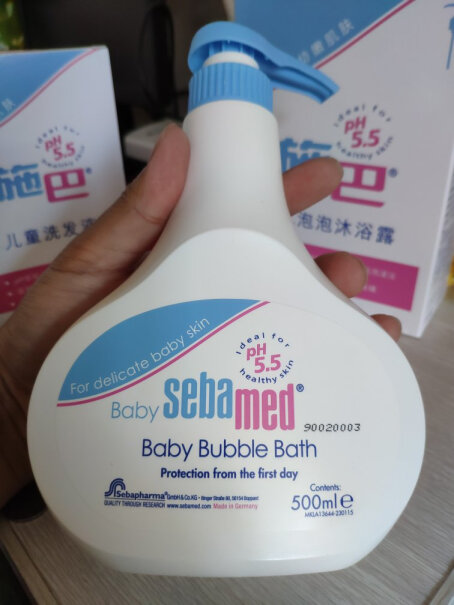 施巴Sebamed婴儿泡泡沐浴露200ml沐浴液孕妇可以用吗？