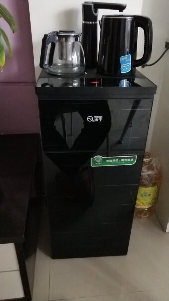 扬子饮水机家用茶吧机立式即热下置式A5传奇黑-高性价比温热型新机如何清洗？