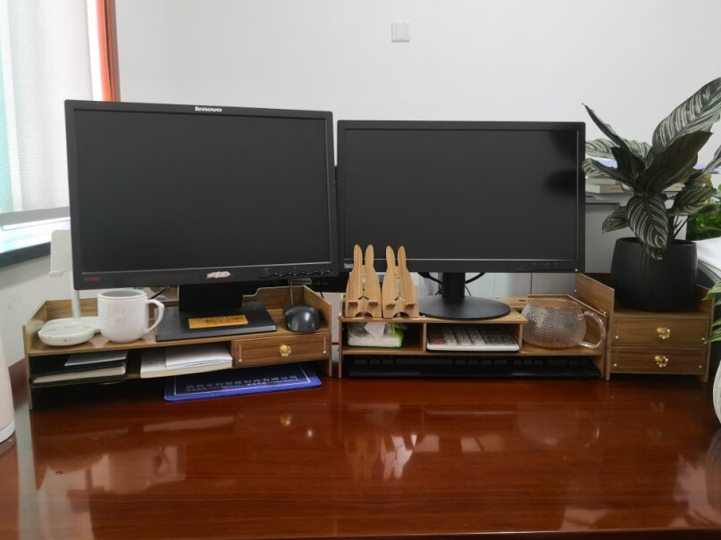 万事佳液晶电脑显示器屏增高架办公用品桌面收纳支架键盘置物架子这个尺寸多少？宽度？