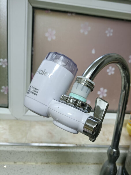 海尔HT101-1水龙头净水器台式净水机家用厨房过滤器自来水滤芯上长绿色的点点，影响效果吗？
