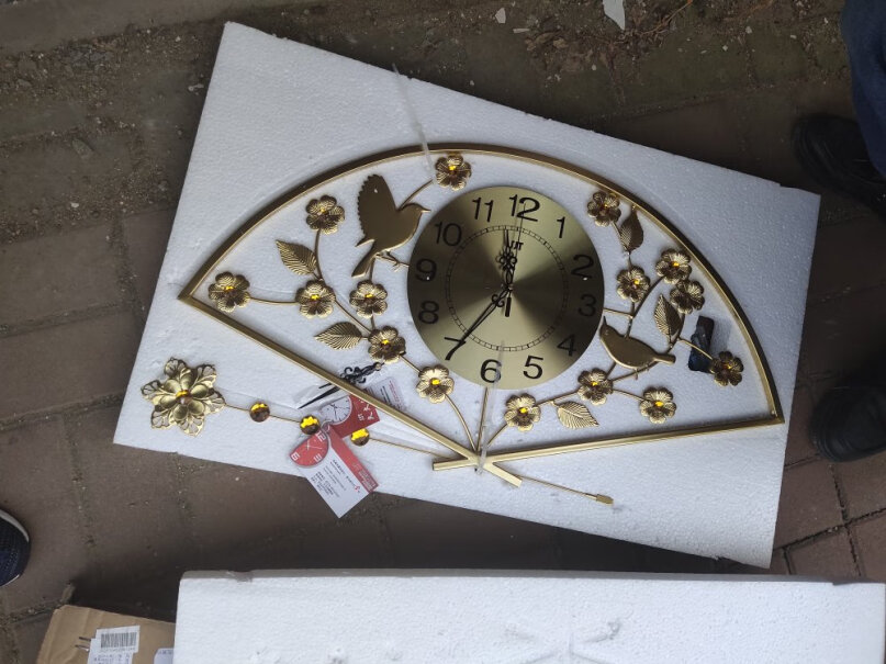 挂钟久久达现代中式钟表挂钟客厅简约壁钟评测质量好吗,质量到底怎么样好不好？