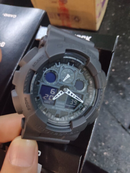 卡西欧CASIO手表G-SHOCK系列男士运动手表请问说明书有中文部分吗？