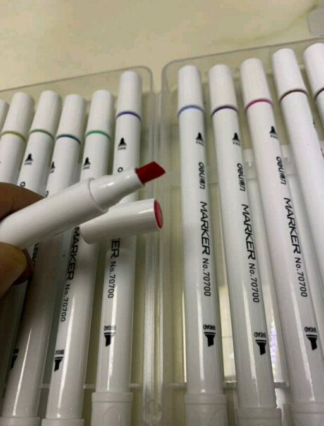 得力deli文具24色马克笔套装双头细杆学生水彩笔记号笔开学礼物可以使用多久？