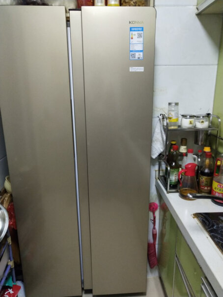 康佳15天生态原鲜系列456升冰箱尺寸多少？