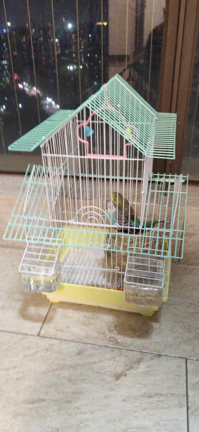 鸟类用品朗缤小鸟笼子大号豪华别墅小型通用屋型鸟笼评测数据如何,评测下怎么样！